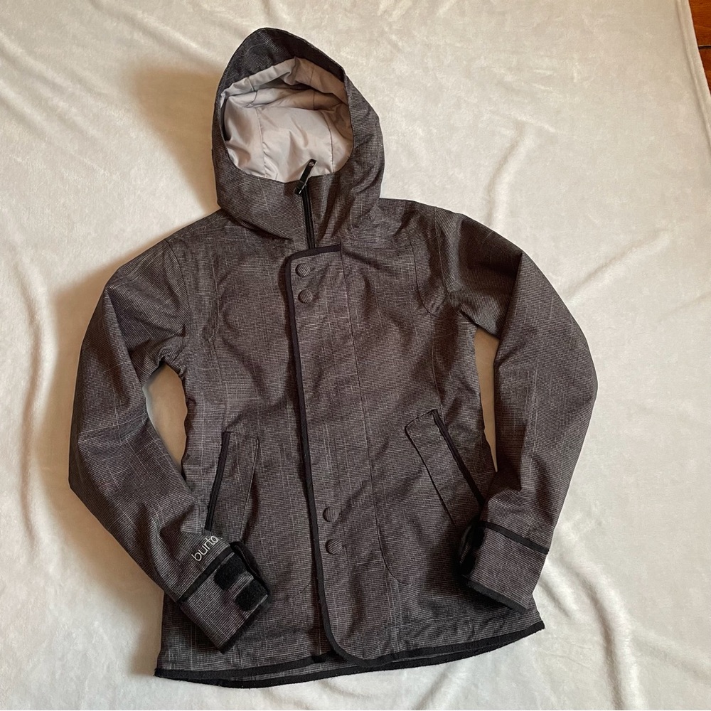 Burton Jacket Women’s Jet Set Dry Ride Ski Coat Winter Snowboard Gray Sz XS